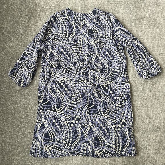 Banana Republic Swimsuit Coverup Womens Medium Blue Lightweight Thin Cotton - Picture 7 of 7